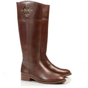 MAKE AN OFFER: Tory Burch Riding Boot 8.5 Almond